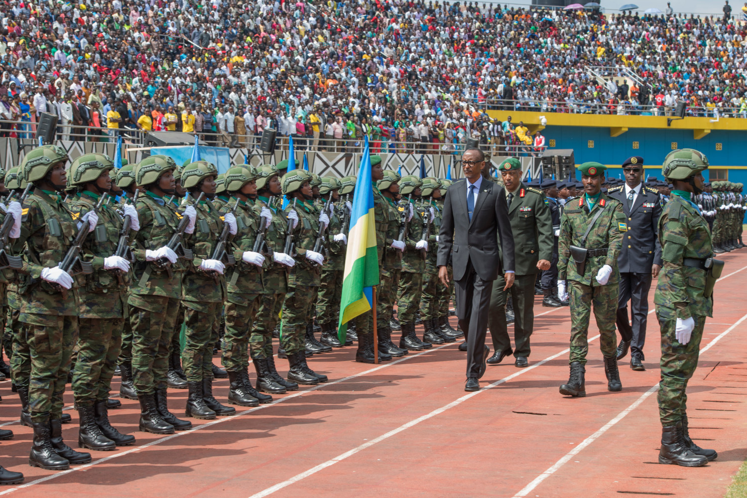 Ubushakashatsi ku gipimo cy’imiyoborere bwerekanye ko inkingi y’Ingabo z’U Rwanda ari iya mbere