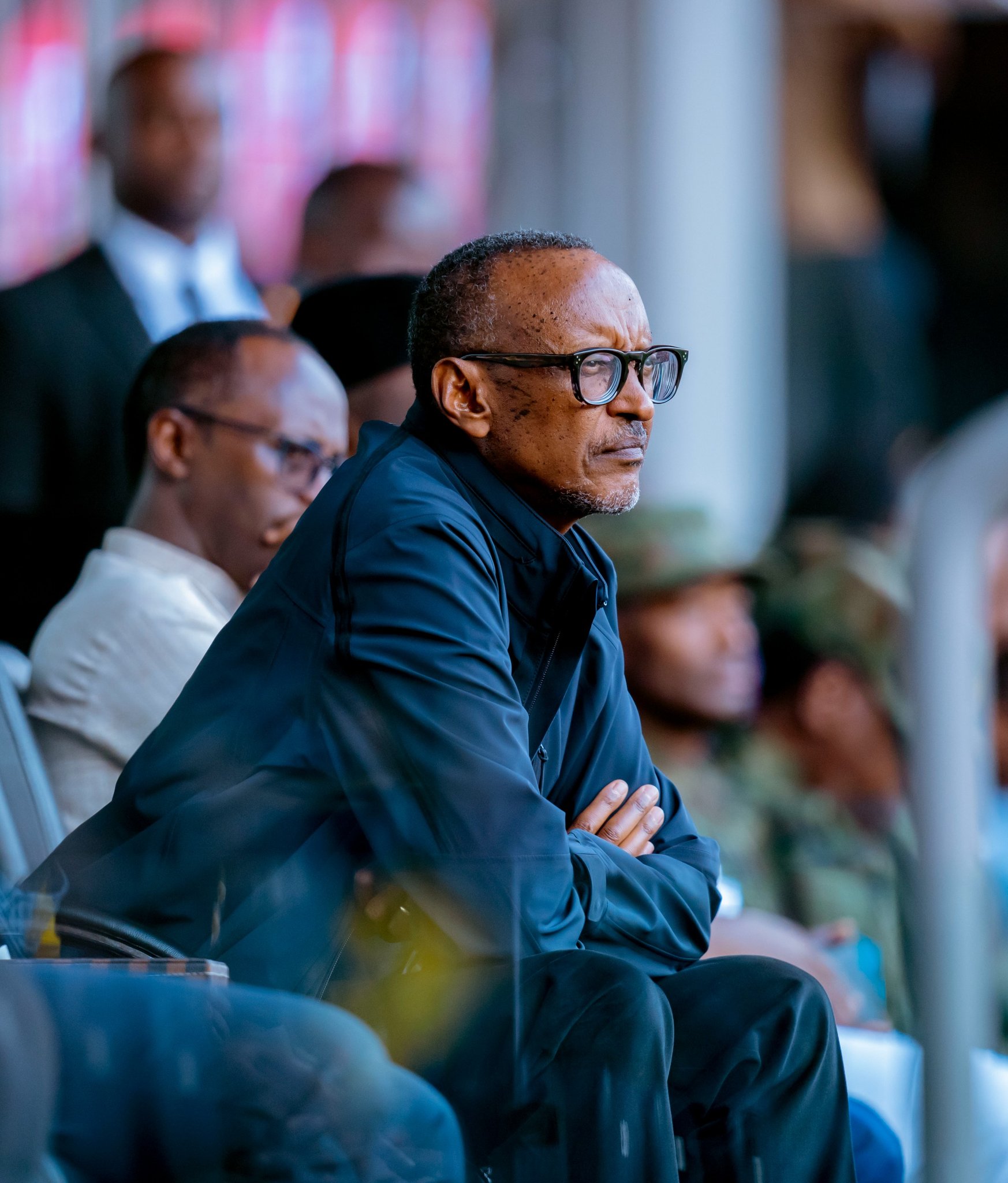 Perezida Kagame yitabiriye umukino w’Ikipe y’Igihugu yanganyijemo na Nigeria [REBA AMAFOTO]